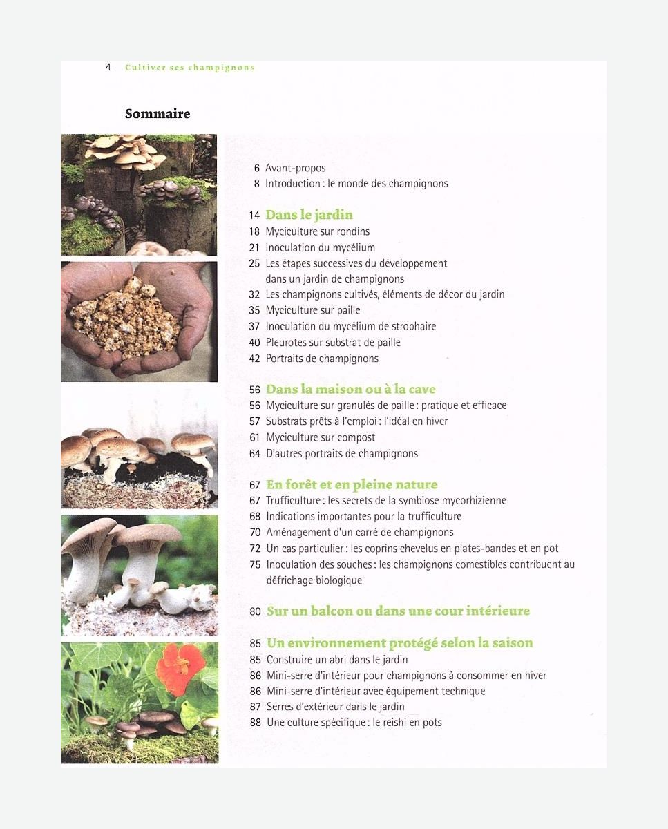 LIVRE : Cultiver ses champignons, de Magdalena & Herbert Wurth