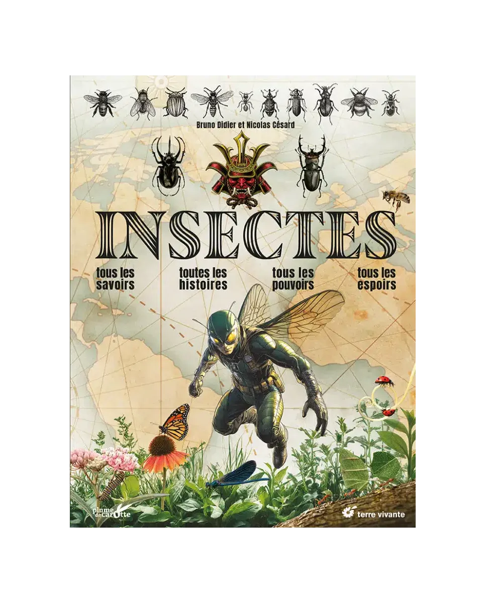 LIVRE : Insectes : tous les savoirs, de Bruno Didier