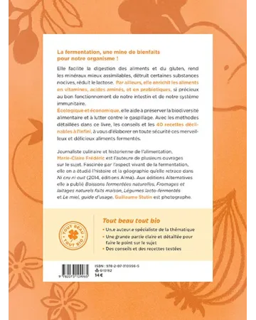 LIVRE : Aliments fermentés aliments santé, de Marie-Claire Frédéric