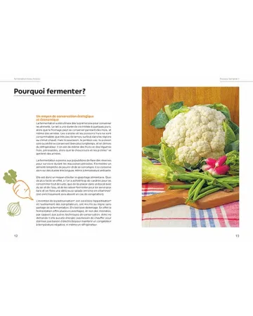 LIVRE : Aliments fermentés aliments santé, de Marie-Claire Frédéric