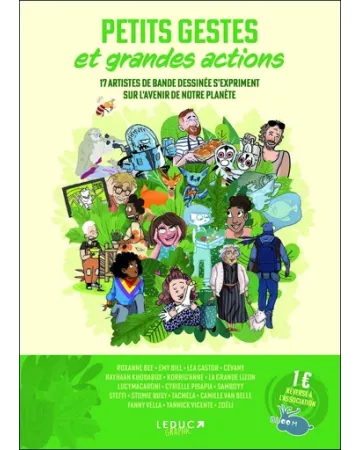 Bande-dessinée : Petits gestes et grandes actions, de 17 auteurs