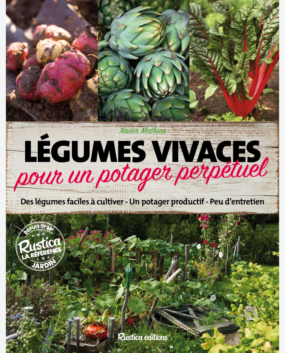 Livre Légumes vivaces pour un potager perpétuel de Xavier Mathias