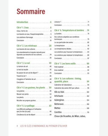 Les 10 clés d'abondance au potager d'Olivier